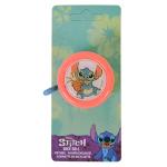 Dzwonek rowerowy Disney Stitch - koralowy niebieski / pomarańczowy