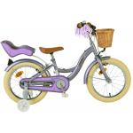 Rower dziecięcy Volare Blossom - Dziewczynki - 16 cali - Fioletowy - Hamulce dwuręczne [CLONE]