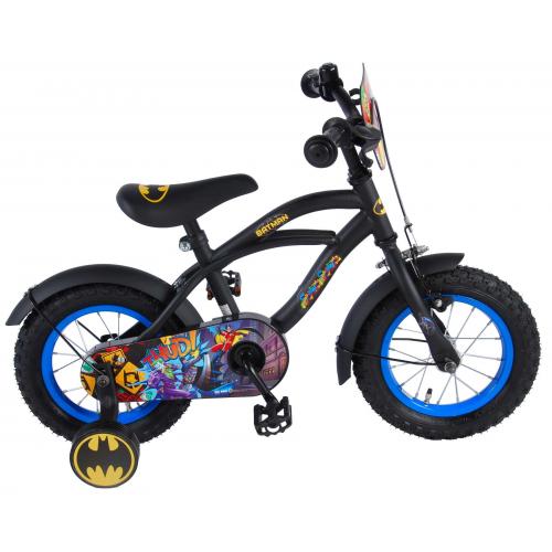 Batman Rower dziecięcy - Chłopcy - 12 cali - Czarny