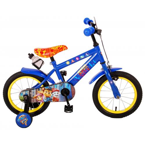 Rower dziecięcy Paw Patrol - Chłopcy - 14 cali - Czerwony Niebieski - 95% zmontowane