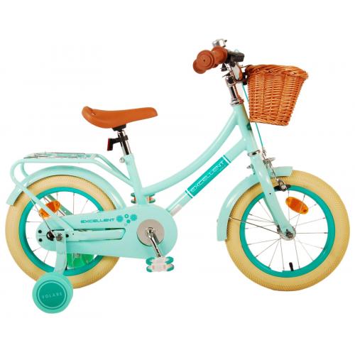 Volare Excellent Kinderfiets - Meisjes - 14 inch - Groen