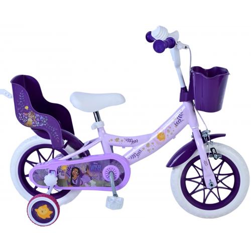 Rower dziecięcy Disney Wish - Dziewczynki - 12 cali - Fioletowy
