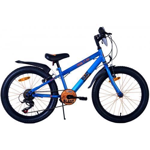 Rower dziecięcy NERF Kids - Boys - 20 Cali - Satin Blue - 2 Hamulce Ręczne