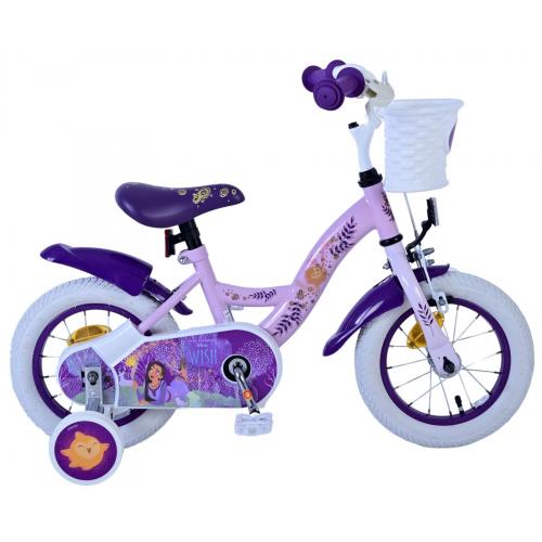 Rower dziecięcy Disney Wish - Dziewczynki - 12 cali - Fioletowy