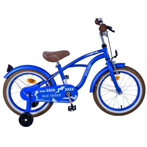 Rower dziecięcy Volare Blue Cruiser - chłopięcy - 16 cali - niebieski