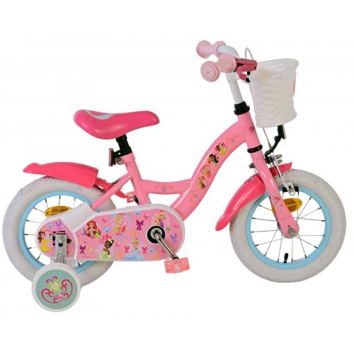 Rower dziecięcy Disney Princess - Dziewczynki - 12 cali - Różowy