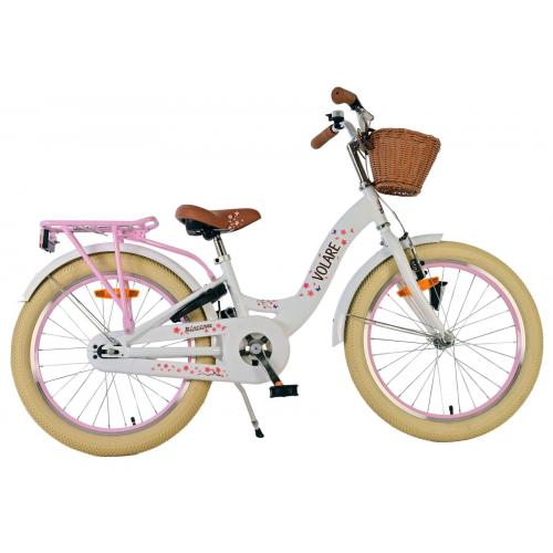 Rower dziecięcy Volare Blossom - Dziewczynki - 20 cali - Biały