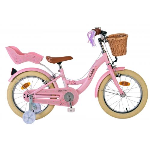 Rower dziecięcy Volare Blossom - Dziewczynki - 16 cali - Różowy - Hamulce na dwie ręce [CLONE]