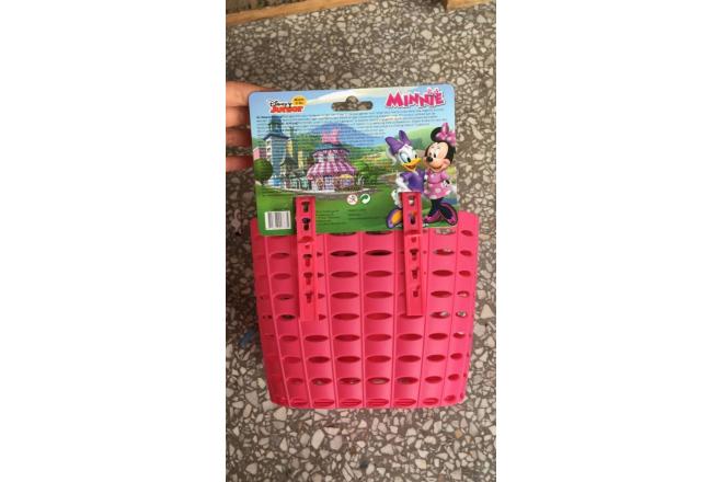 Disney Minnie Bow-Tique Plastikowy Koszyk Dziewczyny Różowy