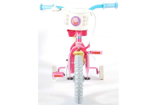 Rower dziecięcy Świnka Peppa - Dziewczęcy - 12 cali - Różowy