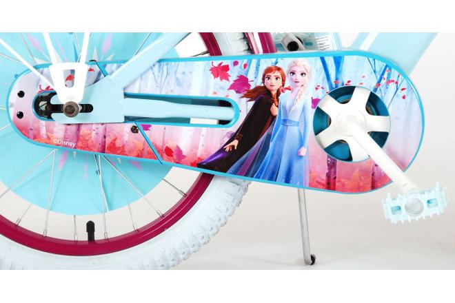 Rower dziecięcy Disney Frozen 2 - Dziewczęce - 18 cali - Niebieski / Fioletowy - 95% zmontowane