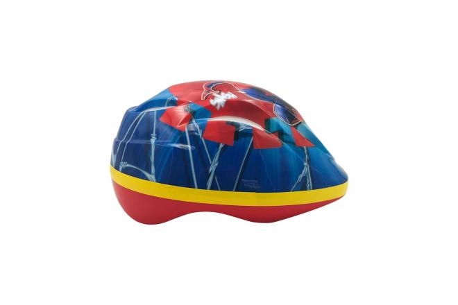 Kask rowerowy Marvel Spiderman - Niebieski czerwony - 51 - 55 cm