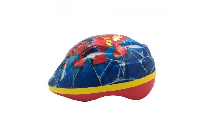 Kask rowerowy Marvel Spiderman - Niebieski czerwony - 51 - 55 cm