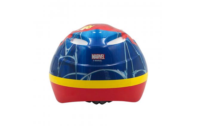 Kask rowerowy Marvel Spiderman - Niebieski czerwony - 51 - 55 cm