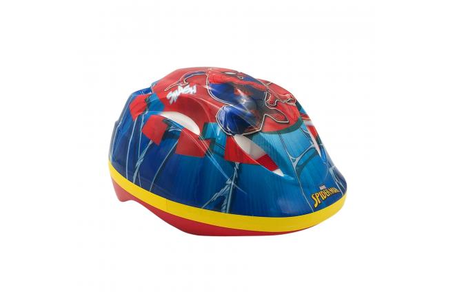 Kask rowerowy Marvel Spiderman - Niebieski czerwony - 51 - 55 cm