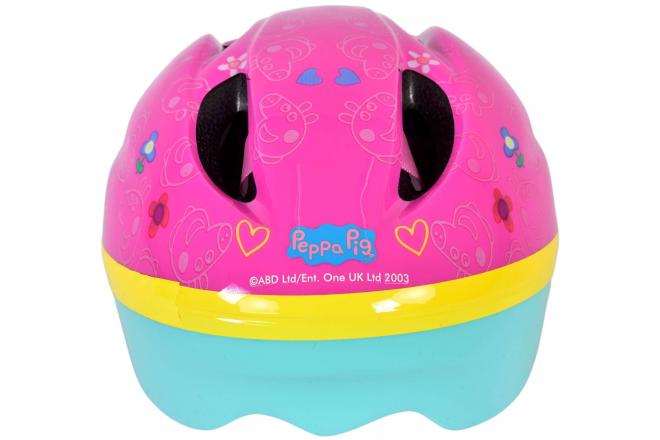 Kask rowerowy Peppa Pig - różowy - 51-55 cm