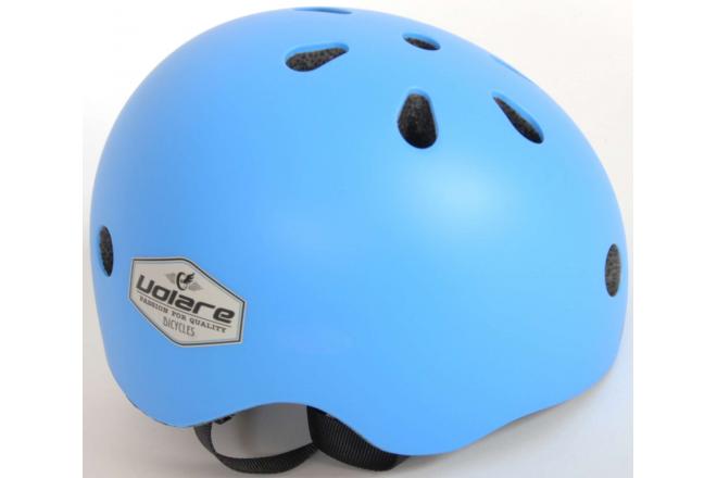 Kask rowerowy Volare - Dzieci - Niebieski - 45-51 cm