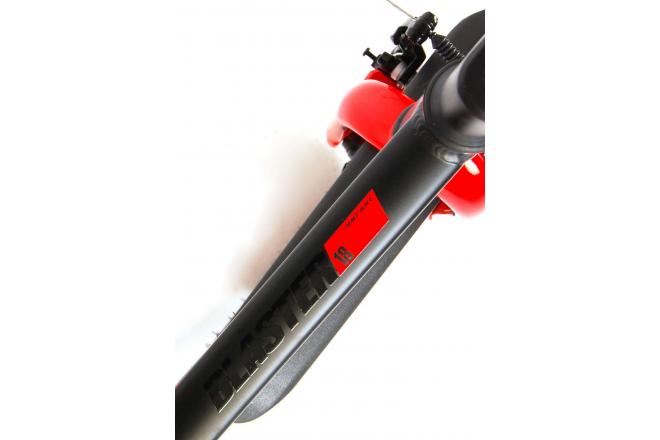 Volare Blaster Rower dziecięcy - Chłopcy - 18 cali - Czarna czerwień - Prime Collection