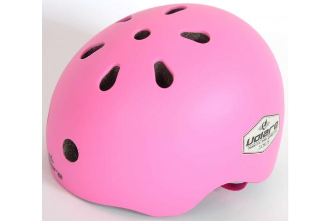 Kask rowerowy Volare - Dzieci - Różowy - 45-51 cm