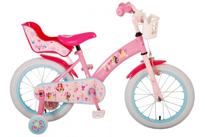 Rower dziecięcy Disney Princess - dziewczęcy - 16 cali - różowy