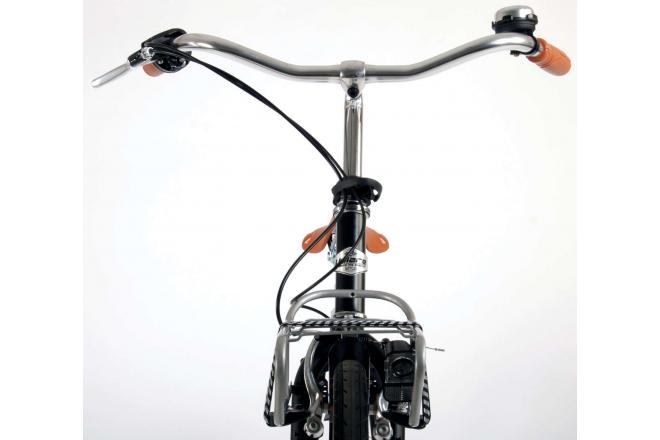 Rower męski Volare Lifestyle - Man - 28 cali - 48 centymetrów - Satyna Czarna - Shimano Nexus 3 biegi