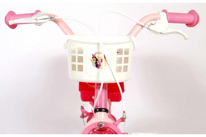 Rower dziecięcy Disney Princess - dziewczęcy - 16 cali - różowo - hamulce ręczne
