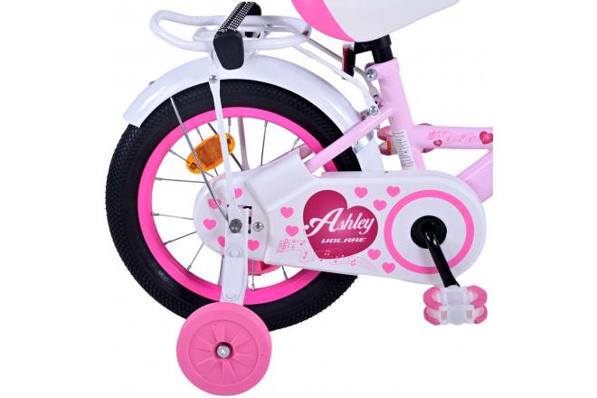 Rower dziecięcy Volare Ashley - dziewczęcy - 14 cali - różowy