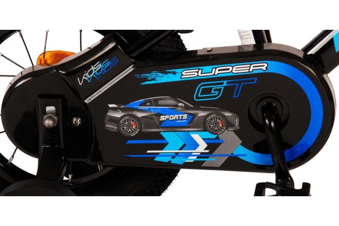 Rower dziecięcy Volare Super GT - chłopcy - 12 cali - niebieski