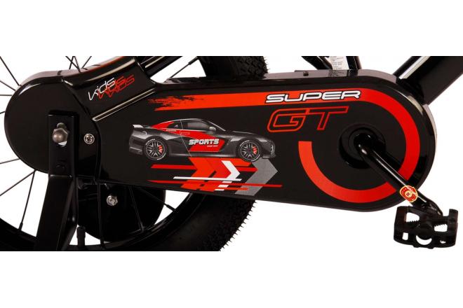 Rower dziecięcy Volare Super GT - chłopcy - 16 cali - czerwony