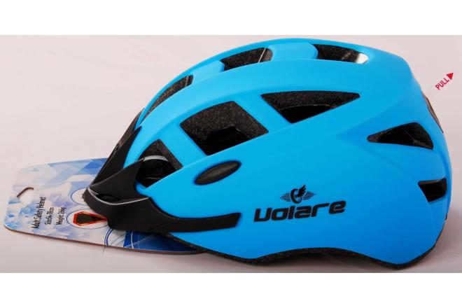 Kask rowerowy Volare - Unisex - niebieski - 54-58 cm