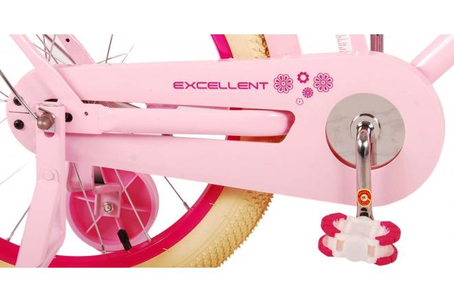 Volare Excellent Rower dla dzieci - Dziewczęta - 18 cali - Różowy - 95% zmontowane