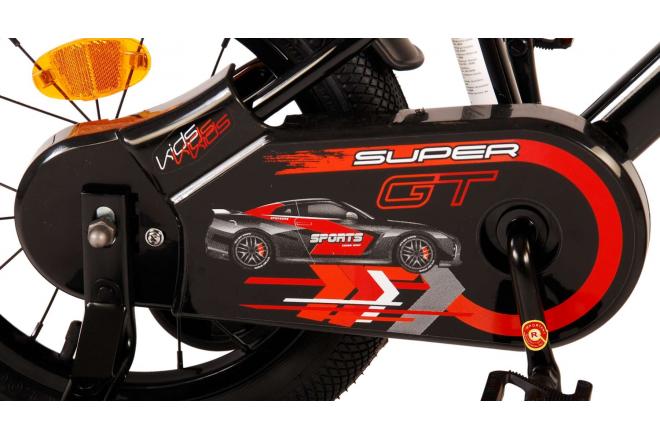 Rower dziecięcy Volare Super GT - chłopcy - 14 cali - czerwony