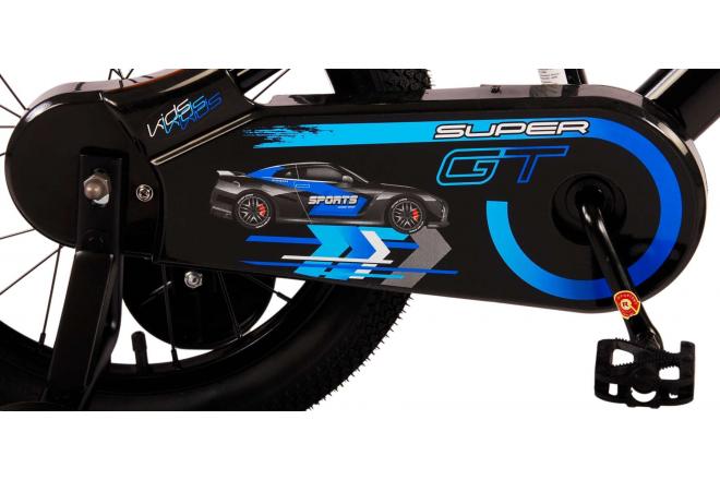 Rower dziecięcy Volare Super GT - chłopcy - 16 cali - niebieski