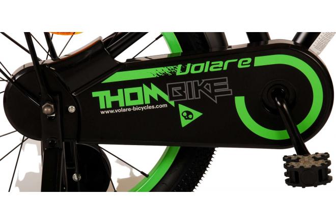 Rower dziecięcy Volare Thombike - Boys - 18 cali - Czarny Zielony