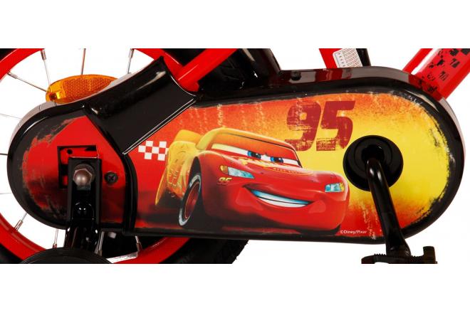 Rower dziecięcy Disney Cars - chłopięcy - 12 cali - czerwony [CLONE]