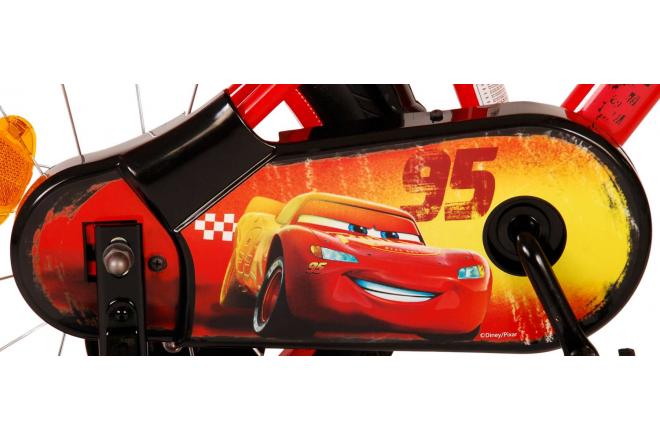 Rower dziecięcy Disney Cars - chłopięcy - 14 cali - czerwony