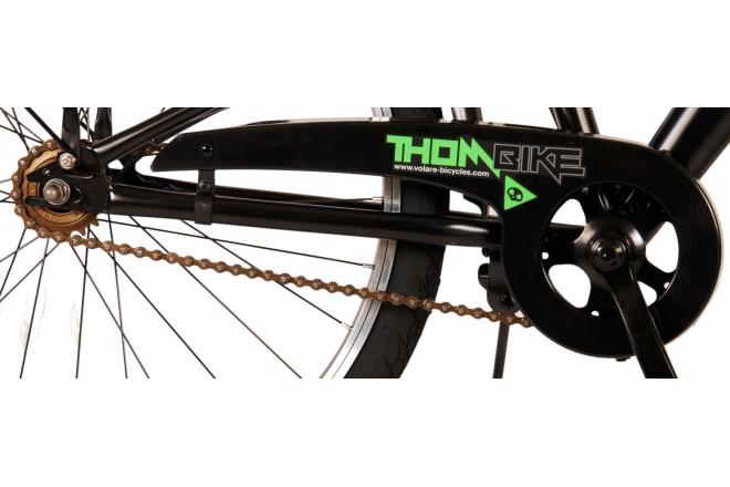 Rower dziecięcy Volare Thombike - Chłopcy - 24 cale - Black Green - Dwa hamulce ręczne