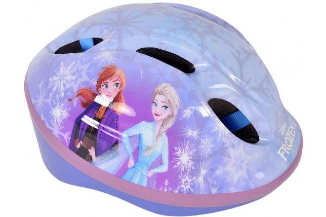 Kask rowerowy Disney Frozen - niebieski - 52-56 cm