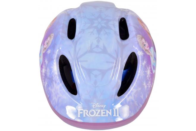 Kask rowerowy Disney Frozen - niebieski - 52-56 cm