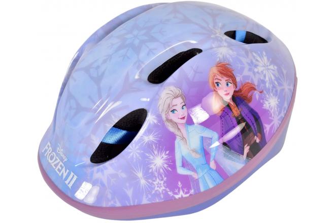 Kask rowerowy Disney Frozen - niebieski - 52-56 cm