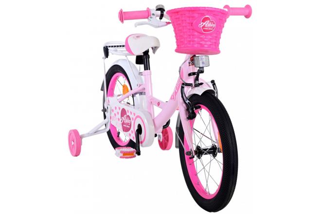 Rower dziecięcy Volare Ashley - dziewczęcy - 16 cali - różowy