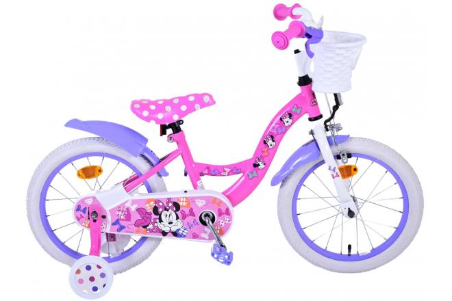 Rower dziecięcy Disney Minnie Cutest Ever! - Dziewczęce - 16 cali -  Różowy