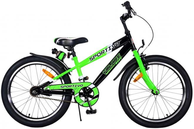 Rower dziecięcy Volare Sportivo - chłopcy - 20 cali - zielony