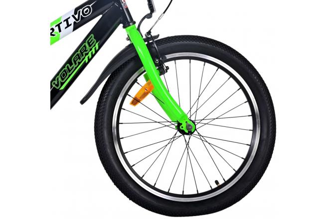 Rower dziecięcy Volare Sportivo - chłopcy - 20 cali - zielony