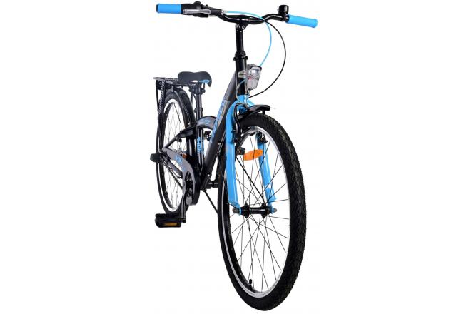 Rower dziecięcy Volare Thombike - Boys - 24 cale - Black Blue - 3 biegi