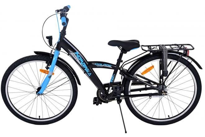 Rower dziecięcy Volare Thombike - Boys - 24 cale - Black Blue - 3 biegi