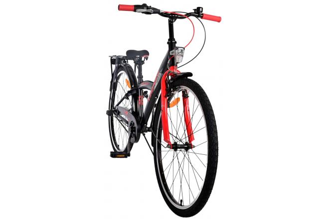 Rower dziecięcy Volare Thombike - Chłopcy - 26 cali - Black Red - 3 biegi