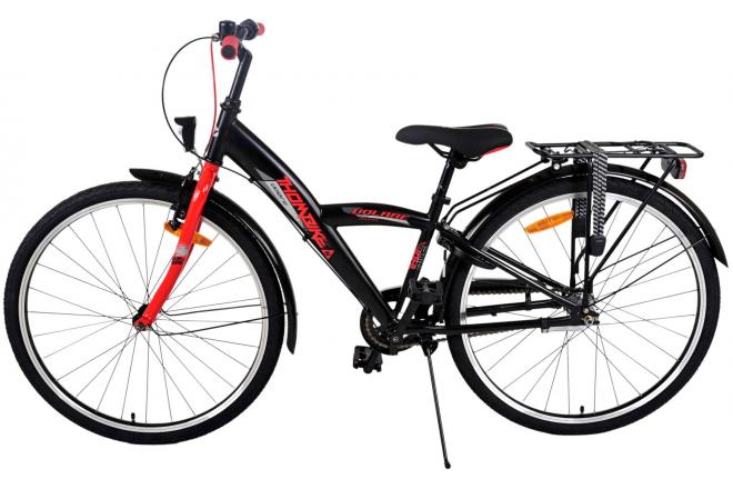 Rower dziecięcy Volare Thombike - Chłopcy - 26 cali - Black Red - 3 biegi