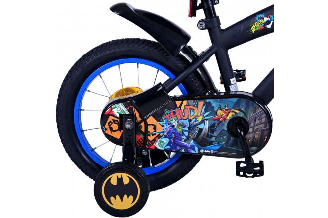 Rower dziecięcy Batman - chłopcy - 14 cali - czarny