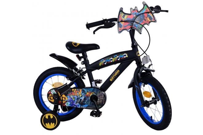 Rower dziecięcy Batman - Chłopcy - 14 cali - Czarny - Dwa hamulce ręczne